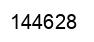 Number 144628 black image