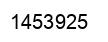 Number 1453925 black image