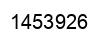 Number 1453926 black image