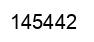 Number 145442 black image