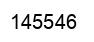 Number 145546 black image