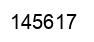 Número 145617 imagen negro
