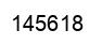 Número 145618 imagen negro