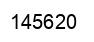 Número 145620 imagen negro
