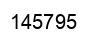 Number 145795 black image