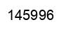 Número 145996 imagen negro
