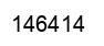 Number 146414 black image