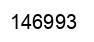 Number 146993 black image