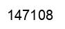 Number 147108 black image