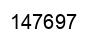 Número 147697 imagen negro