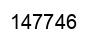 Number 147746 black image
