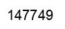 Número 147749 imagen negro