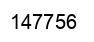 Number 147756 black image