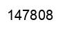 Number 147808 black image
