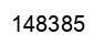 Número 148385 imagen negro