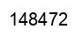 Number 148472 black image