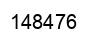 Number 148476 black image