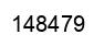 Number 148479 black image