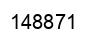 Número 148871 imagen negro