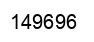 Number 149696 black image