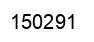 Number 150291 black image