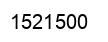 Number 1521500 black image