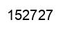 Number 152727 black image