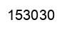 Número 153030 imagen negro