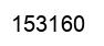 Number 153160 black image