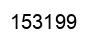 Number 153199 black image