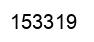 Number 153319 black image