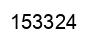 Número 153324 imagen negro