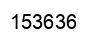 Número 153636 imagen negro
