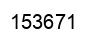 Número 153671 imagen negro