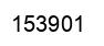 Number 153901 black image