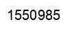 Number 1550985 black image