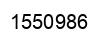 Number 1550986 black image