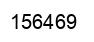 Number 156469 black image