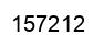 Number 157212 black image