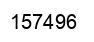 Number 157496 black image