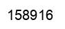 Number 158916 black image