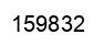 Número 159832 imagen negro
