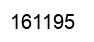 Number 161195 black image