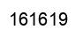 Number 161619 black image