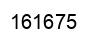 Number 161675 black image