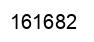 Number 161682 black image