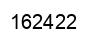 Número 162422 imagen negro