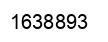 Number 1638893 black image