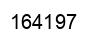 Number 164197 black image