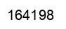 Number 164198 black image